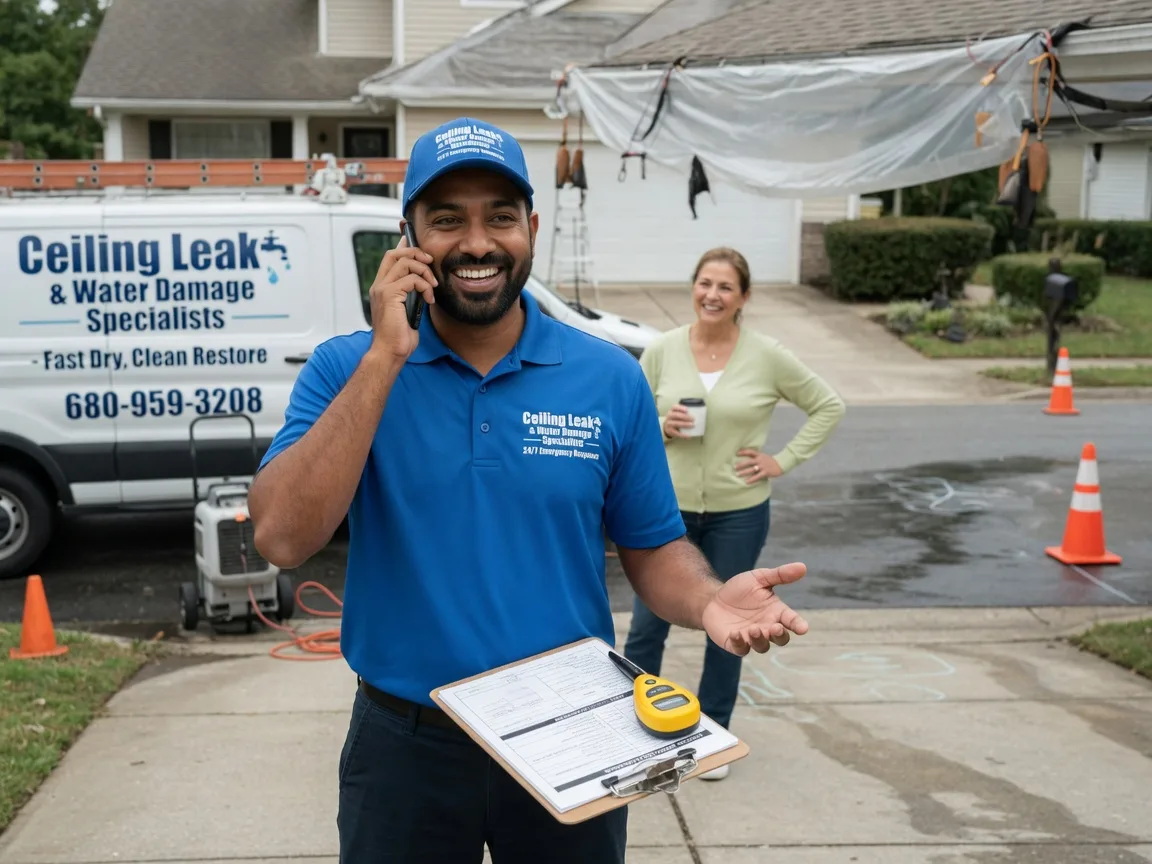 Ceiling Leak Cleanup Oregon City, OR FAQs